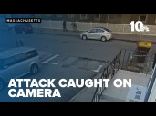 Attack on former Fall River mayor captured on surveillance footage