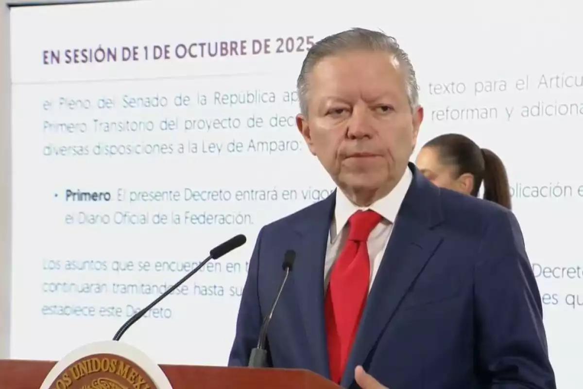 Zaldívar aclara debate sobre Ley de Amparo: “No habrá aplicación retroactiva”