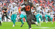 Cleveland Browns vs. Miami Dolphins final score: Quinshon Judkins scores a hat trick, defense forces turnovers in win