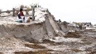 Nor'easter causes beach erosion in South Jersey