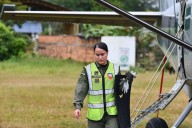 Alexandra Recalde, la única mujer tripulante de ala fija en la Aviación del Ejército Nacional
