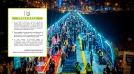 Municipalidad de Miraflores realizó inspección en los bloques de vidrio del Puente de la Paz: "Como resultado..."