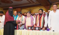 Sewing Machines Distributed to Minority Women Under Indiramma Empowerment Scheme in Jubilee Hills