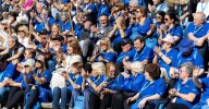 La plaza del Obradoiro testigo del reencuentro de la diáspora