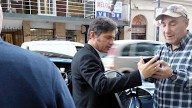 PJ tras las rejas (del balcón): Cristina Kirchner y Kicillof se reunieron en San José 1111