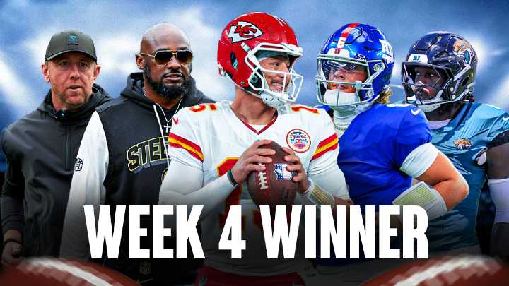NFL Week 4 Winners: Chiefs roar back, Giants open Jaxson Dart era with a win