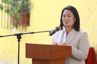 Keiko Fujimori anunciará mañana su cuarta candidatura presidencial