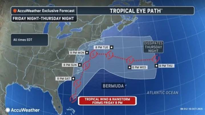 N.Y. weather: Tropical wind and rain storm track and impact shown in these 9 maps