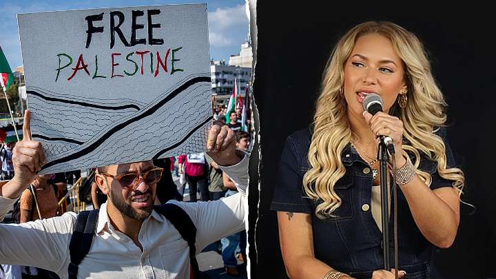 Ex-Pussycat Doll Kaya Jones praises Trump’s Middle East peace effort