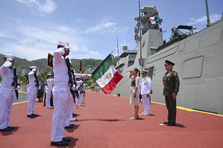 El Congreso mexicano consuma la ley de Sheinbaum que le da más poder a la Marina