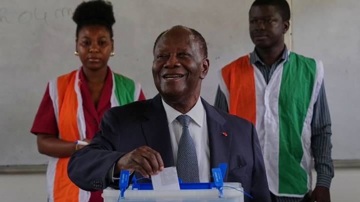 Ivory Coast President Alassane Ouattara reelected to fourth term, early results show