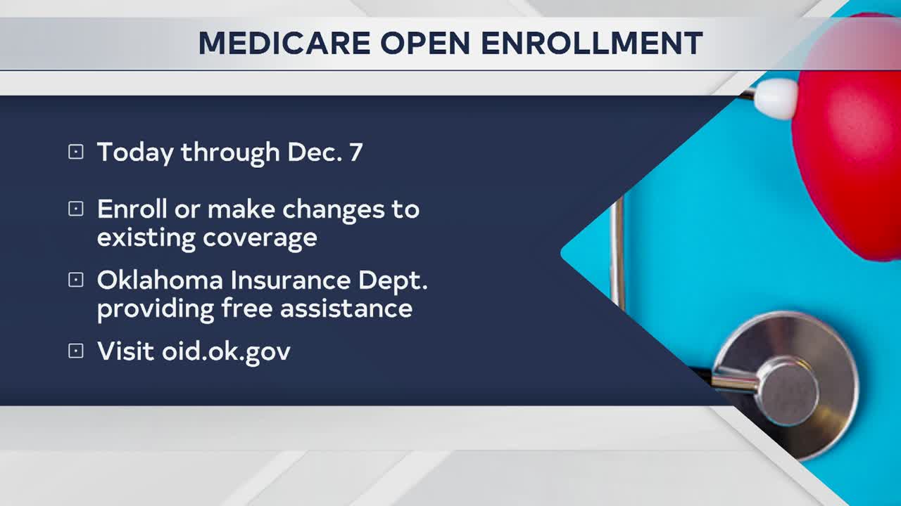 Medicare enrollment opens, Oklahoma Insurance Department offers free assistance