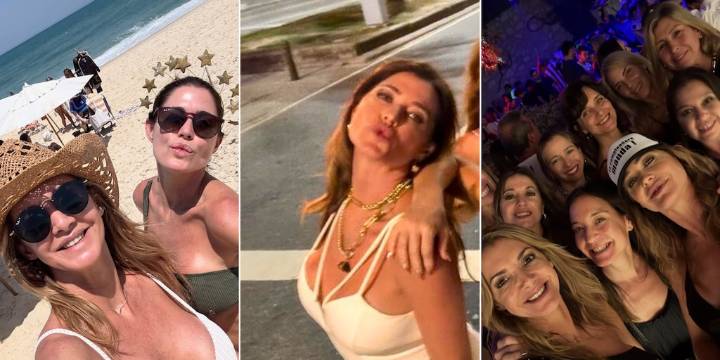 Pamela David mostró el detrás de escena de su festejo de cumpleaños: viaje en avión privado, fiesta y diversión en Río de Janeiro