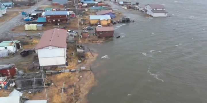 1 killed, 51 rescued in western Alaska flooding caused by Typhoon Halong's remnants