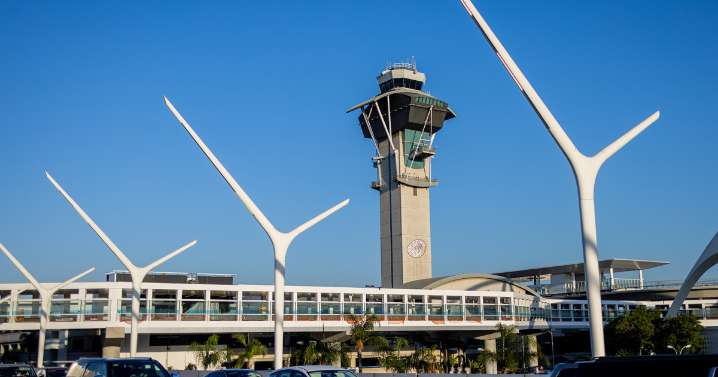 Flights to Los Angeles International Airport halted due to air traffic controller shortage