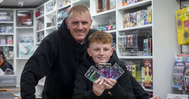 'I bought my son a pack of trading cards and it ended up being worth £90,000'