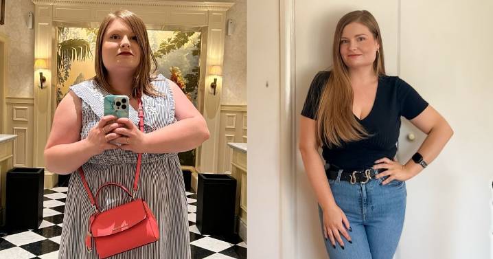 Woman 'beat addiction' after dropping six stone on 'life changing' Mounjaro jab