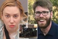 Texas housewife Kristina Chambers accused of plowing Porsche into man on first date argue her designer heels caused deadly crash