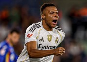 0-1. Mbappé desatasca al Real Madrid con el Getafe con diez