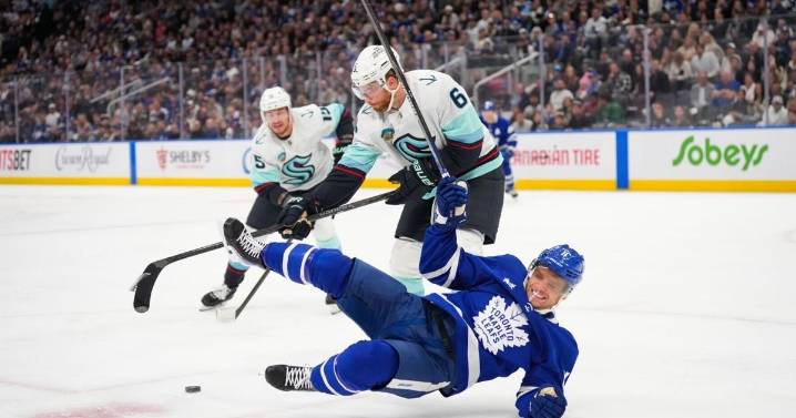 Leafs vs. Kraken: Anthony Stolarz had enough.after OT loss