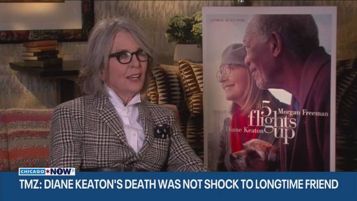 'Not a shock': TMZ explains what Diane Keaton's friends are saying about her death