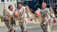 Roslindale held a parade on a day warm enough to make you want to take your head off