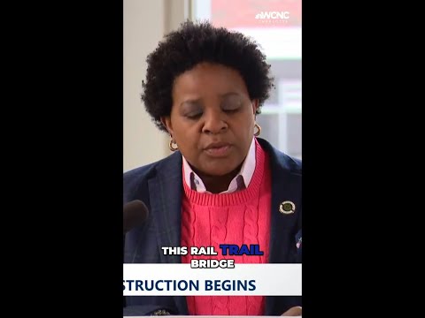 Charlotte begins construction on Rail Trail Bridge