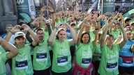 Pontevedra hace historia y vive la marcha contra el cáncer más grande de toda Galicia