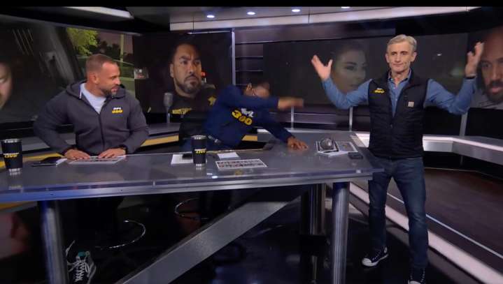 WATCH: Dan Abrams Accidentally Spills Hot Tea on Analyst on Live TV