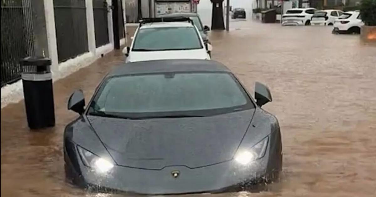 Wayne Lineker's beach club shuts as Storm Alice floods Ibiza with Brits hunting booze