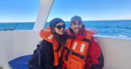 El álbum de fotos de Celeste Cid y Santiago Korovsky en Puerto Madryn: "Fueron días de cine y naturaleza"