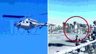 Helicopter Crashes In California Injures 5, Video Shows