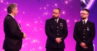 Courageous officers on Pride of Britain win after stopping dangerous killer
