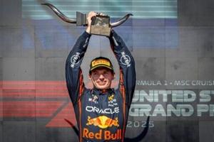 Verstappen makes clear he is gunning for a fifth world title