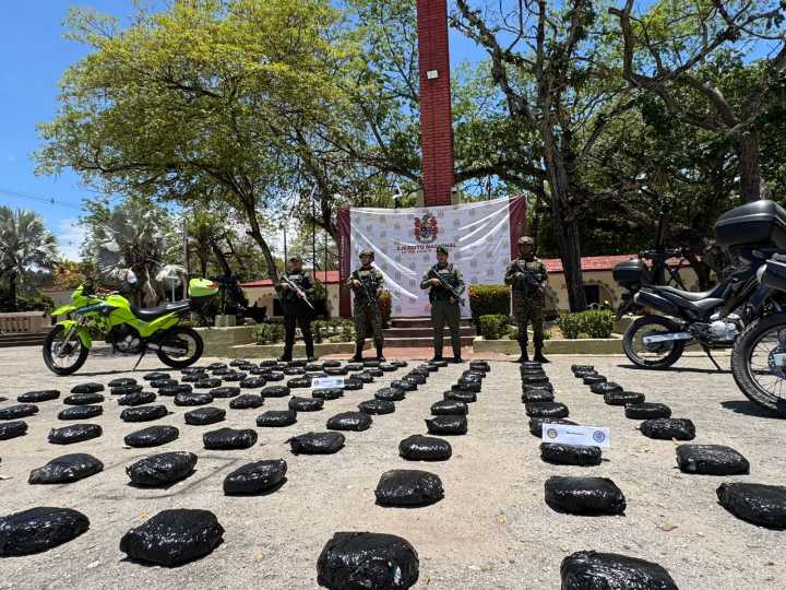 Autoridades hallaron costales con marihuana abandonados en zona rural de Yaguará Huila