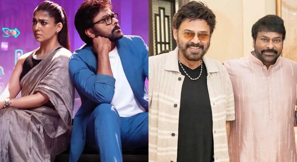 Venkatesh Joins MSG, Chiranjeevi Shares Sneak Peek