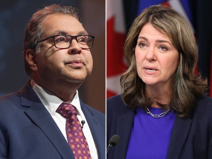 Alberta NDP, premier go toe-to-toe in first question period