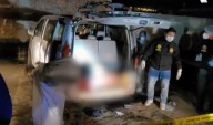 Hallan los cuerpos de dos primos dentro de miniván abandonada en la Panamericana Sur