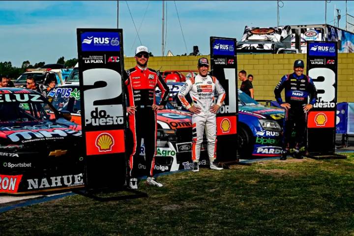 Gianini se quedó con la pole position en TC Pick Up en La Plata: Werner fue cuarto