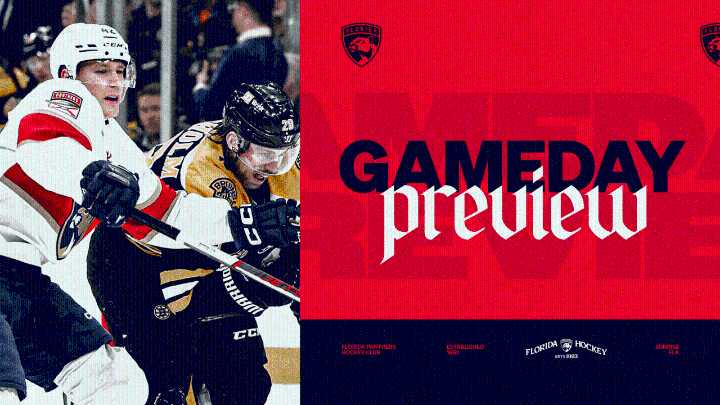 PREVIEW: Panthers ready to get back on track against Bruins