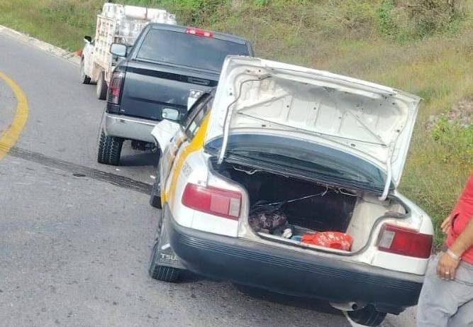 Se dieron por alcance en la México