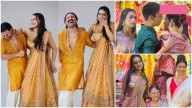 Kajol’s daughter Nysa shares heartwarming moment with grandmother Tanuja, arrives with BFF Orry, brother Yug at Durga Puja festivities