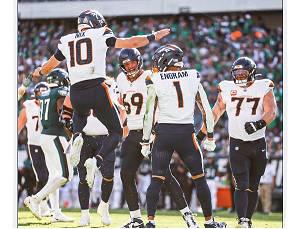 Sorprenden Broncos en Filadelfia y le quita invicto a Eagles