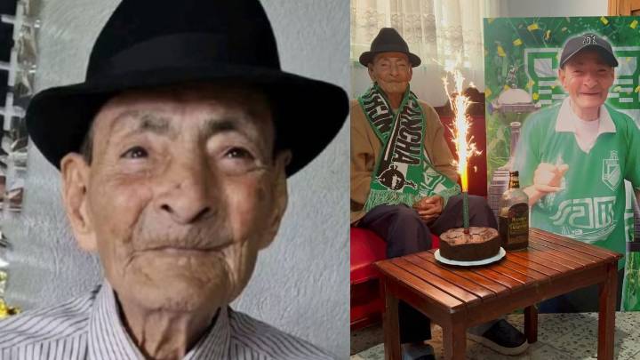 Murió don Julio Saldarriaga, el hombre más viejo de Colombia: tenía 112 años