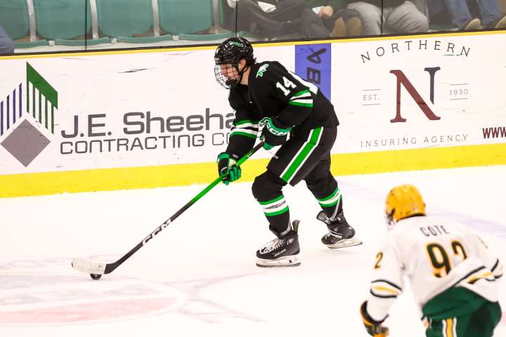 Tyler Young provides a spark in his UND debut