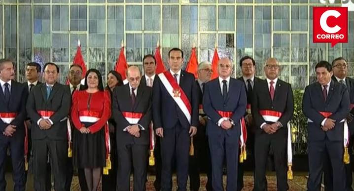 EN VIVO | Juramentación del nuevo Gabinete Ministerial de José Jerí