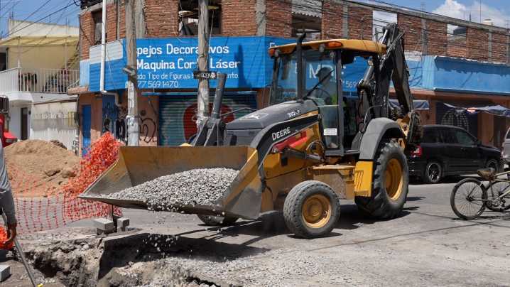 ARRANCA LEÓN OBRAS EN PASEOS DE MIRAVALLE Y EL RETIRO