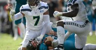 Seahawks rediscover their pass rush as they remain unbeaten on the road