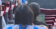 El incondicional aliento de la familia “albiceleste” copó Santiago