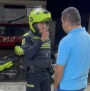 Policía del Quindío abre investigación tras video que muestra a un uniformado agrediendo verbalmente a un ciudadano